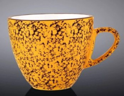 Чашка Wilmax Splash желтая 190 мл