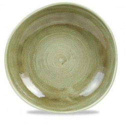 Тарелка мелкая "Волна" d28,6 см, без борта, Stonecast Patina Burnished Green
