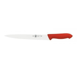 Нож для мяса Icel HoReCa красный 380 мм.