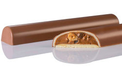 Форма для конфет Martellato Chocolog - Curvy L 275 мм, B 175 мм, H 26,5 мм (ячейка 198х35х23 мм)