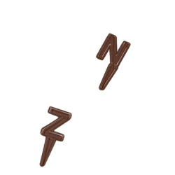 Форма для шоколада Martellato "Буквы N-Z" L 240 мм, B 185 мм