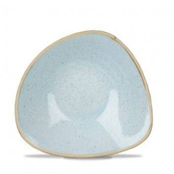 Салатник треугольный 0,37 л, d18,5 см, без борта, Stonecast, цвет Duck Egg Blue