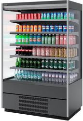 Холодильная горка гастрономическая CHILZ BERG 190 RAL7016 серый