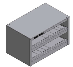 Тепловой шкаф FOLLETT 1050BK, 1050 мм c держателями для таймеров