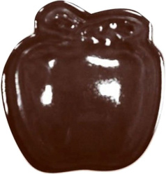 Форма для шоколада Martellato "Яблоко" L 30 мм B 25 мм, H 10 мм