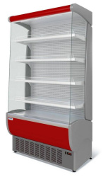 Холодильная горка универсальная МариХолодМаш Флоренция ВХСп-0,8 (красная)