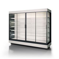 Холодильная горка универсальная с выносным агрегатом Enteco master НЕМИГА П2 CUBE1 CUPE 250 ВСн
