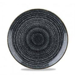 Тарелка без борта CHURCHILL d=21,7 см, цвет Studio Prints Charcoal Black SPCBEVP81