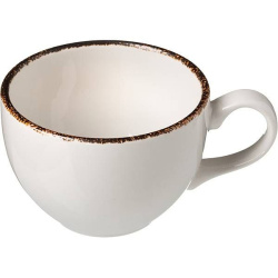 Чашка Steelite Brown Dapple бело-коричневая 225 мл. D 90 мм. H 60 мм.