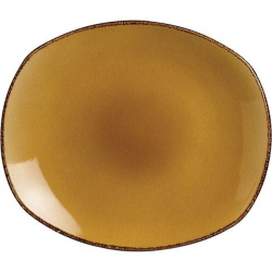 Тарелка Steelite Terramesa светло-коричневая H 25 мм. L 260 мм. B 230 мм.