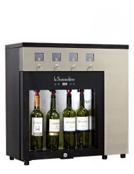 Диспенсер охлаждаемый для винных бутылок La Sommeliere DVV4SSE