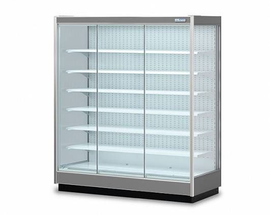 Холодильная горка гастрономическая с выносным агрегатом GOLFSTREAM NEMAN Q slim H2 188 TN SG