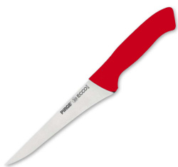 Нож обвалочный Pirge Ecco L 165 мм, B 36 мм красный