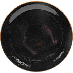 Тарелка Steelite Craft Liquor черная D 253 мм.