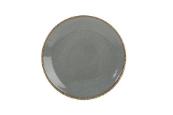 Тарелка без борта Porland Seasons Dark Grey d=18 см 187618