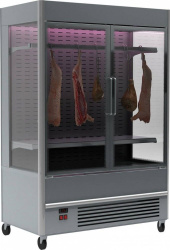Холодильная горка мясная Carboma FC20-07 VV 1,3-3 X7 0430 (распашные двери структурный стеклопакет)