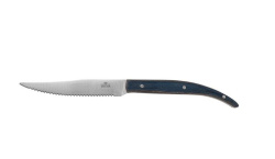 Нож для стейка Luxstahl синий L 235 мм