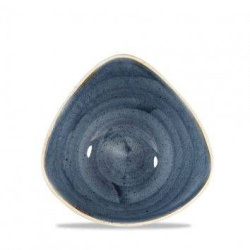 Салатник треугольный 0,26 л, d15,3 см, без борта, Stonecast, цвет Blueberry
