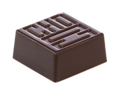 Форма для конфет Martellato Cocoa L 275 мм, B 175 мм, H 26 мм (ячейка 26х26х12 мм)