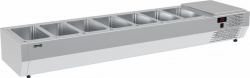 Холодильная витрина для ингредиентов Carboma A40 SM 1,6 (VT3-G (GN1/3))