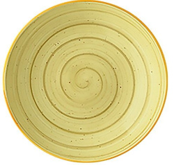 Тарелка Bonna Aura Amber 1700 мл, D 280 мм