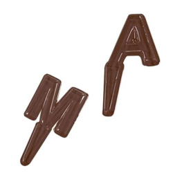 Форма для шоколада Martellato "Буквы M-A" L 240 мм, B 185 мм