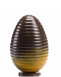 Форма для шоколада 3D Martellato "Яйцо фигурное с подставкой" D 122 мм, H 185 мм