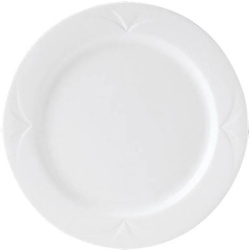 Тарелка Steelite Bianco белая D 158 мм.