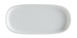 Блюдо Bonna White L 140 мм, B 65 мм