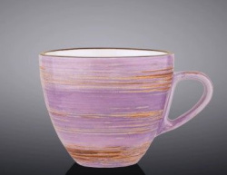 Чашка Wilmax Spiral фиолетовая 300 мл