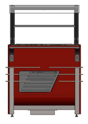 Прилавок холодильный Refettorio RС11AS Case 805x700x1290(830) h=100мм