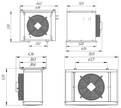 Сплит-система Intercold Evolution MCM-331/380 FT (опция -30° С)