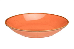 Тарелка глубокая без борта Porland Seasons Orange 26 см 197626