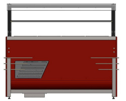 Прилавок холодильный Refettorio RC13A Case 1505x700x1320(860) h=100мм