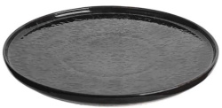 Тарелка Kutahya Nanocream Black D 200 мм, H 16 мм