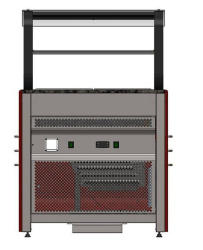 Прилавок холодильный Refettorio RС11AS Case 805x700x1290(830) h=20мм