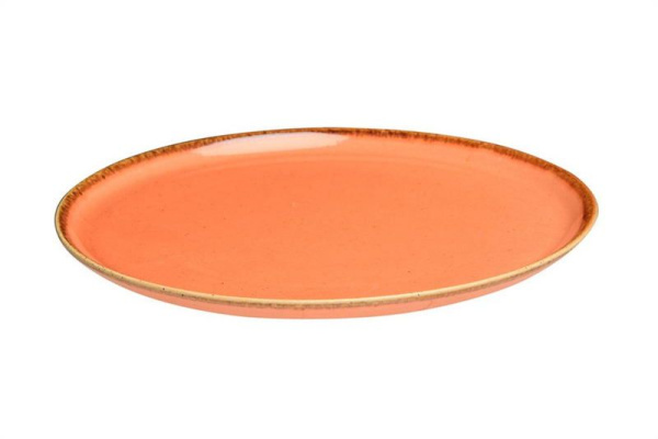 Тарелка для пиццы 32 см оранжевый Porland