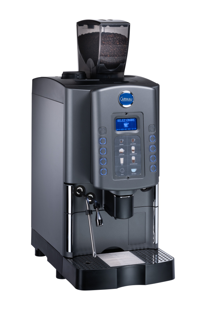 Кофемашина суперавтомат CARIMALI Optima Soft свежее молоко, 2 бункера для зерен – фото 3 в каталоге Казани