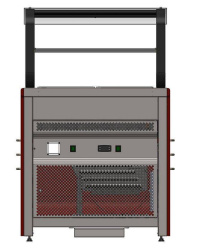 Прилавок холодильный Refettorio RC11A Case 805x700x1320(860) h=100мм