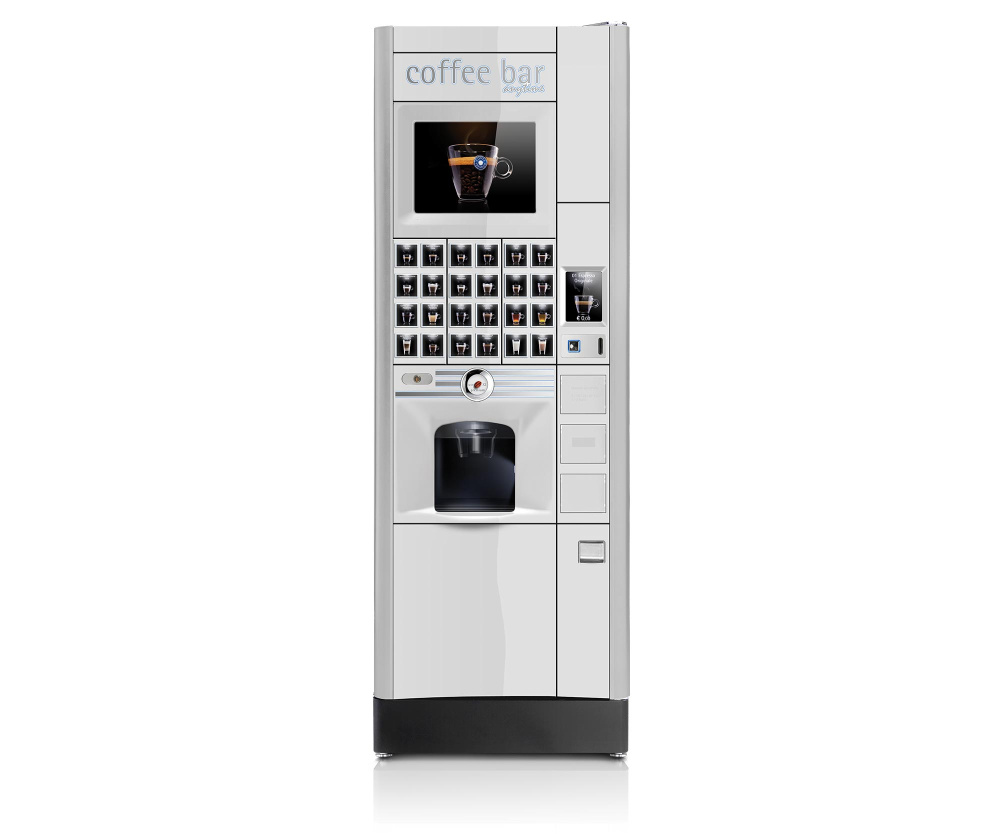 Аппарат вендинговый для горячих напитков Rheavendors Luce X2 premium EE7 R2T 2Т white – фото 2 в каталоге Казани