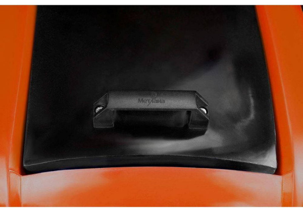 Поломоечная машина Метлана M50BТ бак оранжевый, самоходная, литиевой аккумулятор