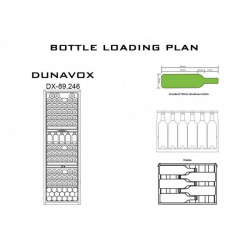 Шкаф винный Dunavox DX-89.246TSS