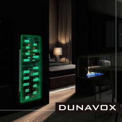 Шкаф винный Dunavox DX-104.375DSS